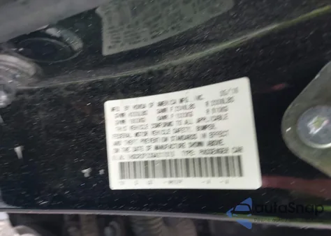 2016 Honda Accord Lx z USA, uszkodzony, nr VIN 1HGCR2F33GA217015